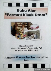 Buku Ajar Farmasi Klinik Dasar