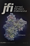 JFI : Jurnal Farmasi Indonesia Vol.6.No.4, Juli 2013