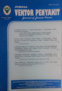 Jurnal Vektor Penyakit vol.5 no.1 Juni 2011