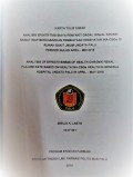 Analisis Efektifitas Biaya penyakit Gagal Ginjal Kronik rawat Inap Berdasarkan Pembiayaan Kesehatan INA-CBGs Di Rumah Sakit Umum Undata Palu Periode Bulan April - Mei 2018