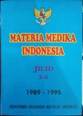 Materia Medika Indonesia jilid 5-6