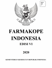 Farmakope Indonesia Edisi VI