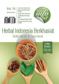 HERBAL INDONESIA BERKHASIAT:Bukti Ilmiah dan Cara Racik