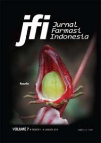 JFI : Jurnal Farmasi Indonesia Vol.7.No.1, Januari 2014