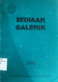 Sediaan Galenik