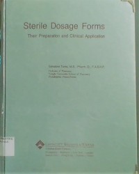 Sterile Dosage Forms Their Preparation and Clinical Application