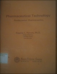 Pharmaceutical Technology : Fundamental  Pharmaceutics