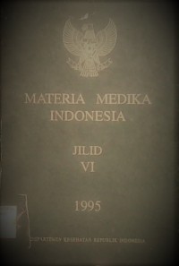 Materia Medika Indonesia jilid VI