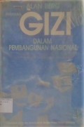 Peranan Gizi Dalam Pembangunan Nasional