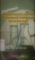 Suplemen Himpunan Peraturan Perundang-undangan Kefarmasian