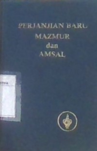 Perjanjian Baru, Mazmur dan Amsal