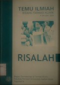 Risalah: Temu ILmiah Bidang Farmasi Klinik