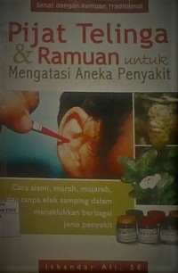 Pijat Telinga & Ramuan Untuk Mengatasi Aneka Penyakit