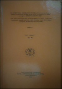 UJI EFEKTIVITAS EKSTRAK BUAH OKRA (Abelmoschus esculentus L. Moench) TERHADAP PROFIL LIPID TIKUS PUTIH JANTAN (Rattus novergicus) HIPERKOLESTEROLEMIA