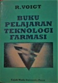 Buku Pelajaran Teknologi Farmasi