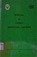 Manual Of Family Medicinal Garden