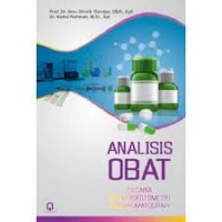 Analisis Obat Secara Spektrofotometri Dan Kromatografi