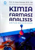 Kimia  Farmasi Analisis Untuk Mahasiswa