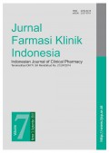 Jurnal Farmasi Klinik Indonesia Vol.7. No.3, September 2018