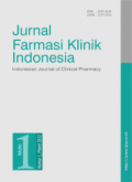 Jurnal Farmasi Klinik Indonesia Vol.1. No.1, Maret 2012