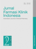 Jurnal Farmasi Klinik Indonesia Vol.2. No.1, Maret 2013