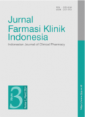 Jurnal Farmasi Klinik Indonesia Vol.3. No.1, Maret 2014