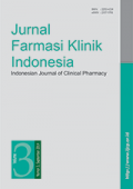 Jurnal Farmasi Klinik Indonesia Vol.3. No.3, September 2014