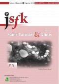 Jurnal Sains Farmasi & Klinis | Vol. 05 No. 02 | Agustus 2018