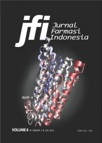 JFI : Jurnal Farmasi Indonesia Vol.6.No.2, Juli 2012