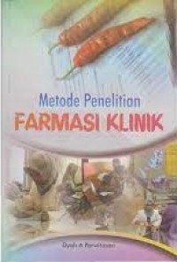 Metode Penelitian Farmasi Klinik