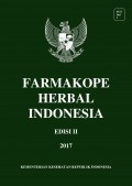 Farmakope Herbal Indonesia Edisi II Tahun 2017