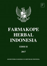 Farmakope Herbal Indonesia Edisi II Tahun 2017