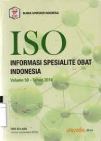 Image of ISO Infomasi Spesialite Obat Indonesia Volume 50 - Tahun 2016