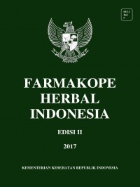 Farmakope Herbal Indonesia Edisi II 2017