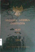 Materia Medika Indonesia jilid VI