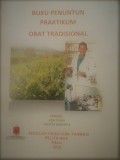 Buku Penuntun Praktikum Obat Tradisional 2016