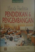 Metode Penelitian Pendidikan  &  Pengembangan