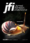 JFI : Jurnal Farmasi Indonesia Vol.9.No.1, Januari 2017