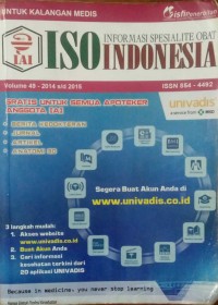ISO INDONESIA Volume 49 INFORMASI SPESIALITE OBAT