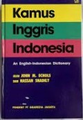 Kamus Inggris Indonesia An English-Indonesian Dictionary